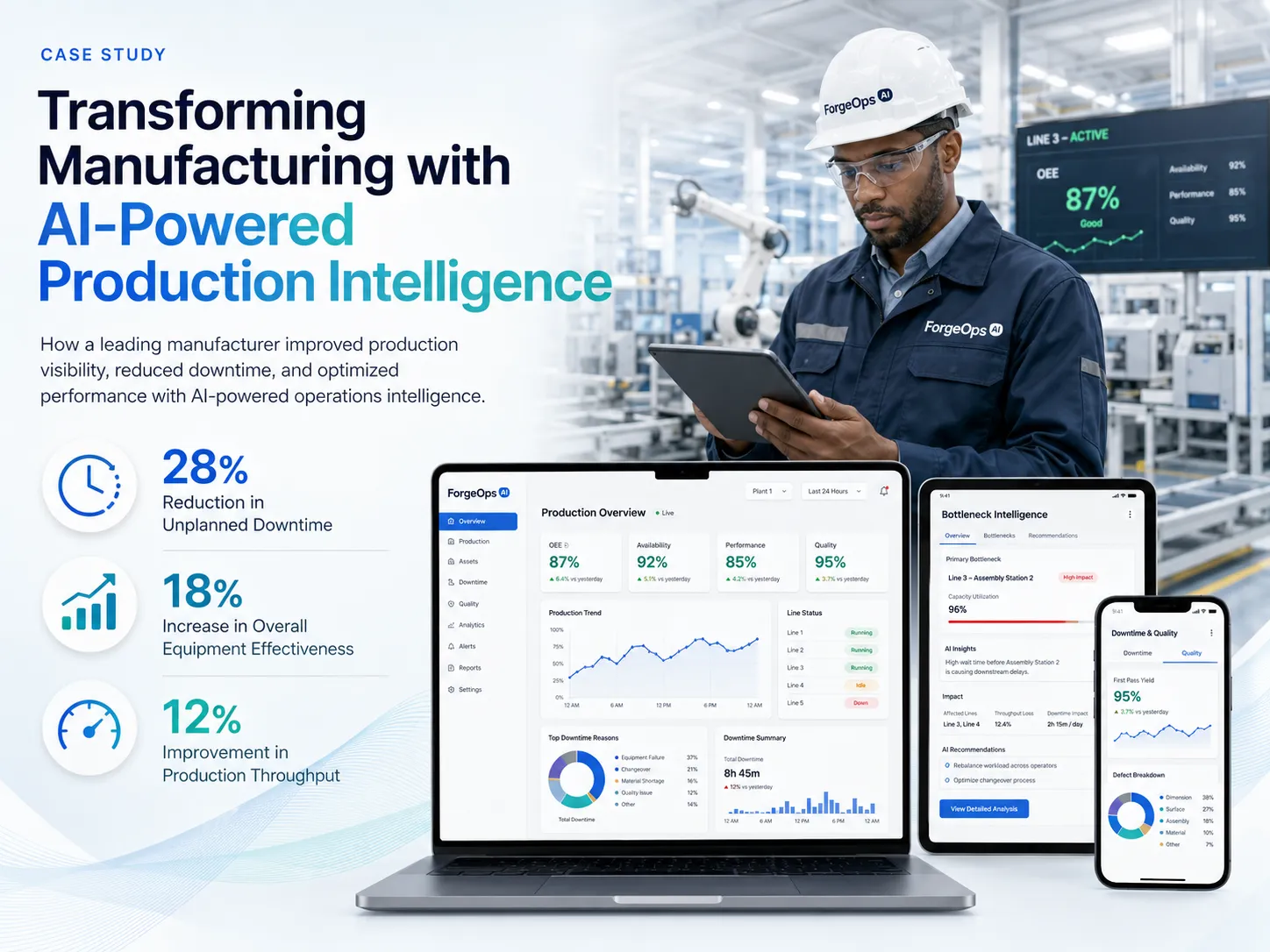 ForgeOps AI case study card
